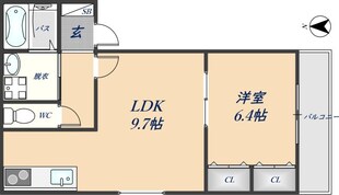 YHS末広町の物件間取画像